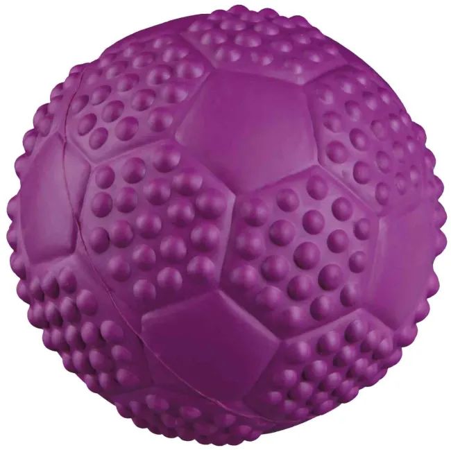 Hundeleke Naturgummi Ball M/Lyd 7cm