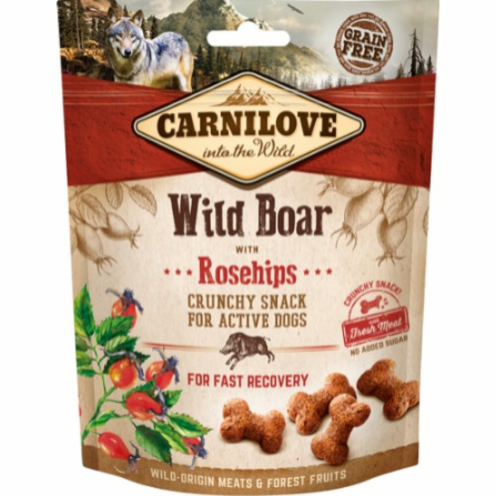 Carnilove Wild boar & Rosehips 200g