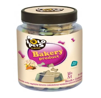 Lolopets Kjeks Bones Mix M 210g