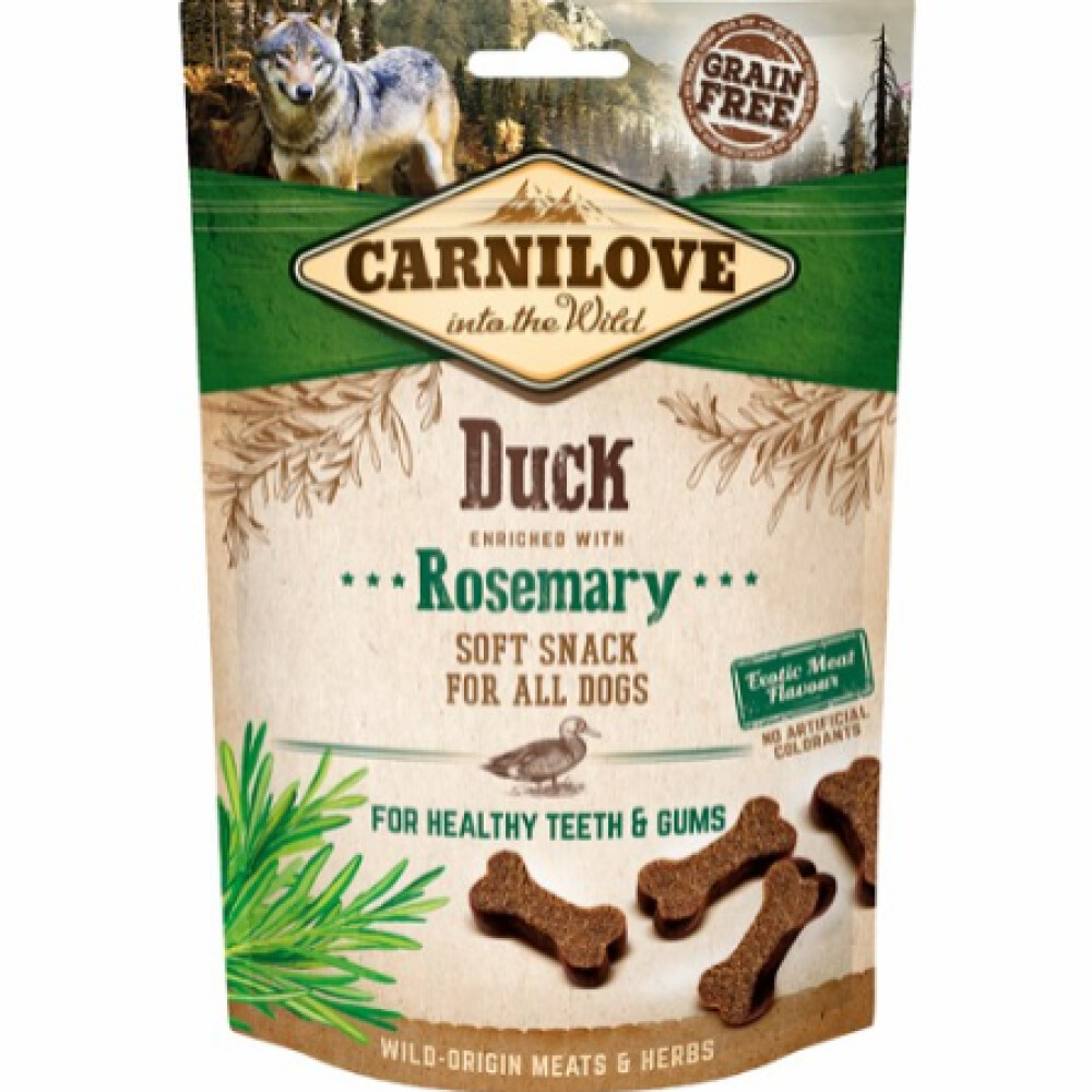 Carnilove duck& rosemary soft snack 200g