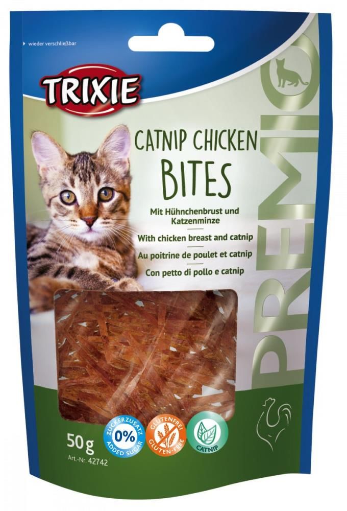 Premio Catnip Chicken Bites 50g