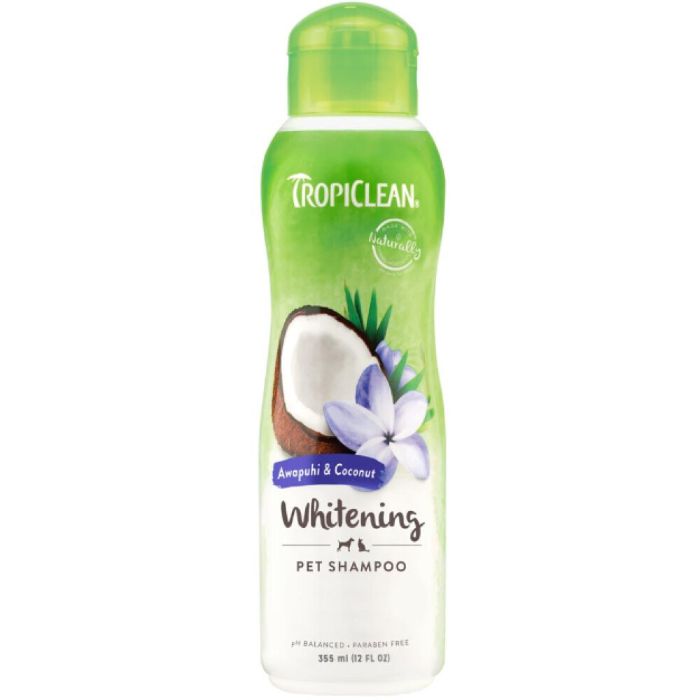 Tropiclean whitening shampoo 355ml