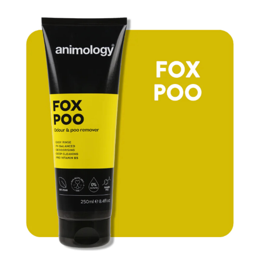 Animology Fox Poo Dog Shampoo 250ml