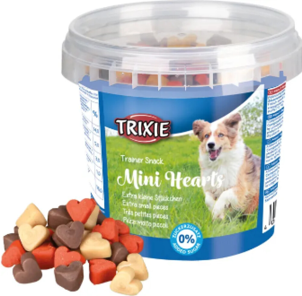 Trainer Snack Mini Hearts M/Kylling,Lam og Laks 20