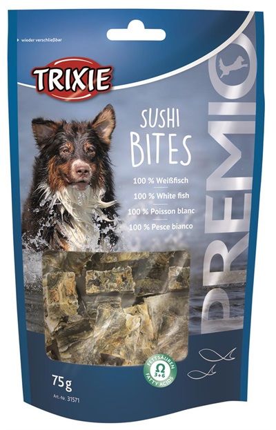 Sushi Bites 100% Hvit Fisk 75g