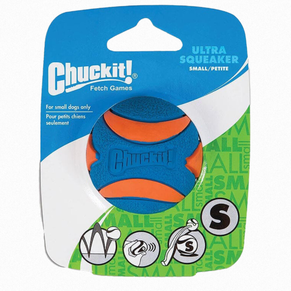 Chuckit ultra squaker ball small