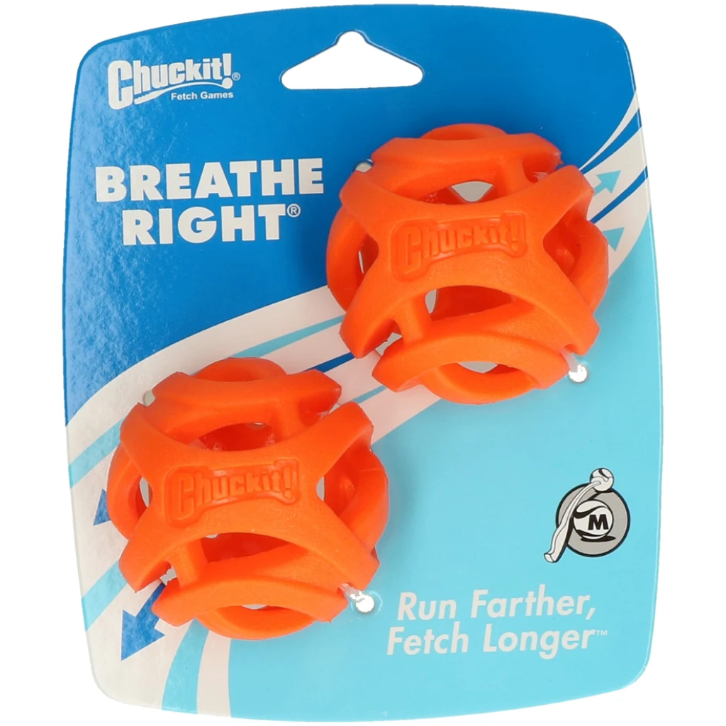 Chuckit breathe right medium 2pk