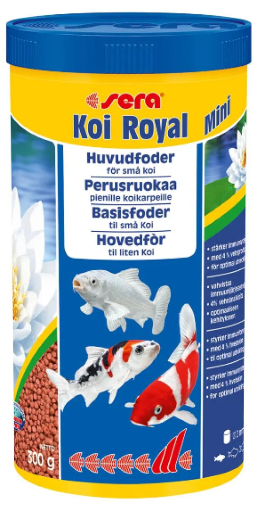 Fiskefor Sera Koi Royal Mini 1000 ml