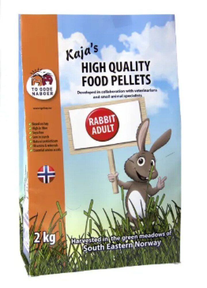 To Gode Naboer Adult Rabbit 2kg