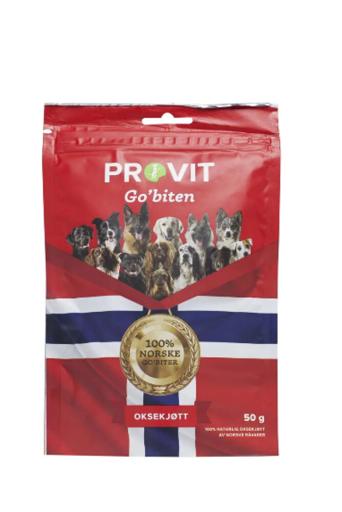 PROVIT Frysetørket Oksekjøtt 50g Hund