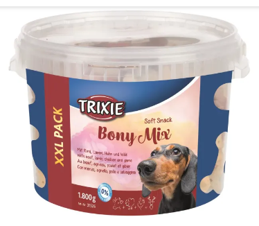 Bony Mix XXL M/Biff, Lam, Kylling og Vilt 1,8kg