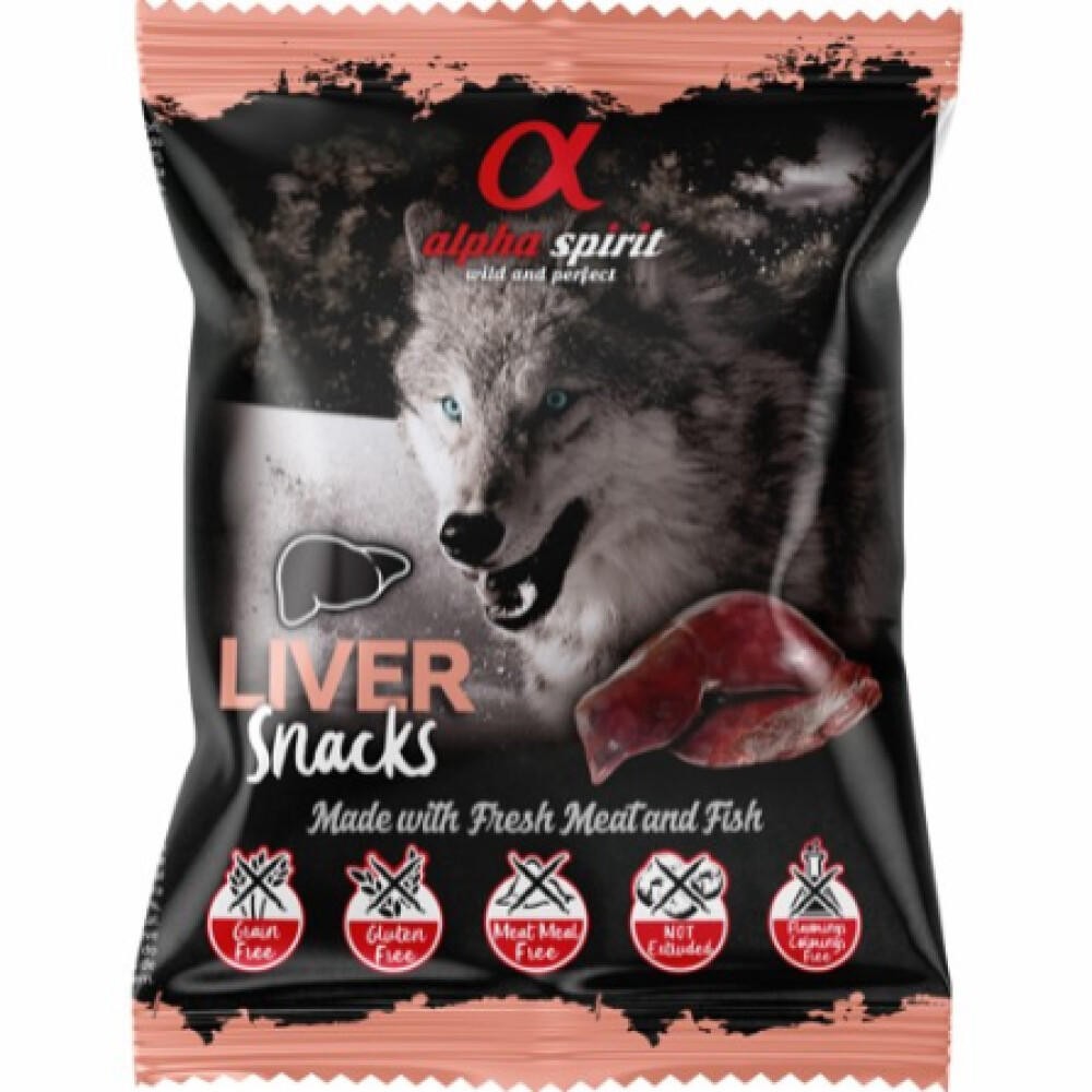 Liver Snack, AlphaSpirit, 50 g