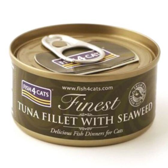 F4C Finest med tunfisk og tang 70g