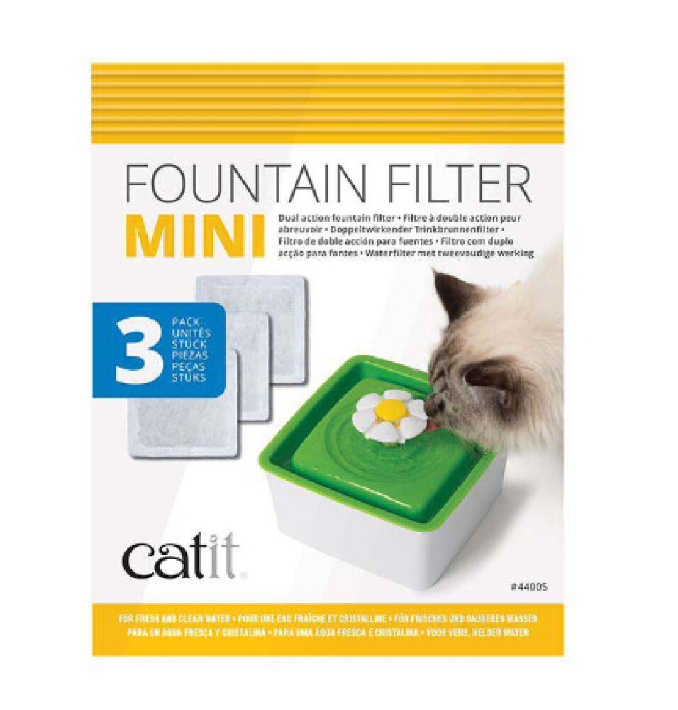 CATIT WATER SOFTENING FILTER FLOWER FOUNTAIN 1.5L 