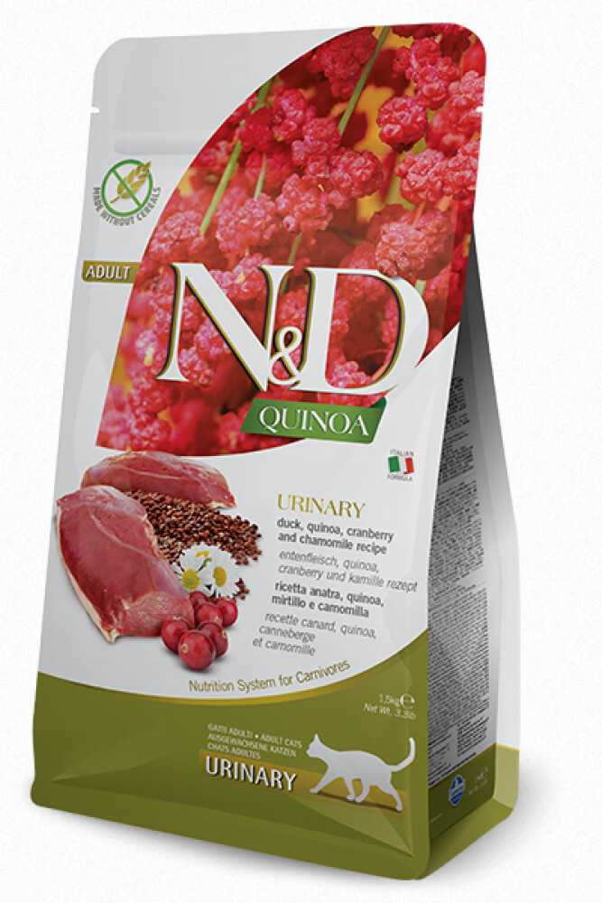 Farmina N&D Quinoa Urinary - Duck 1,5kg