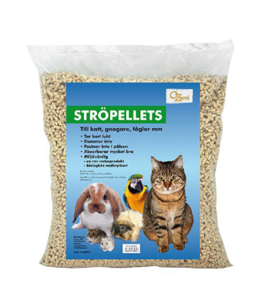 Ozami Smådjur Strøpellets 26 liter