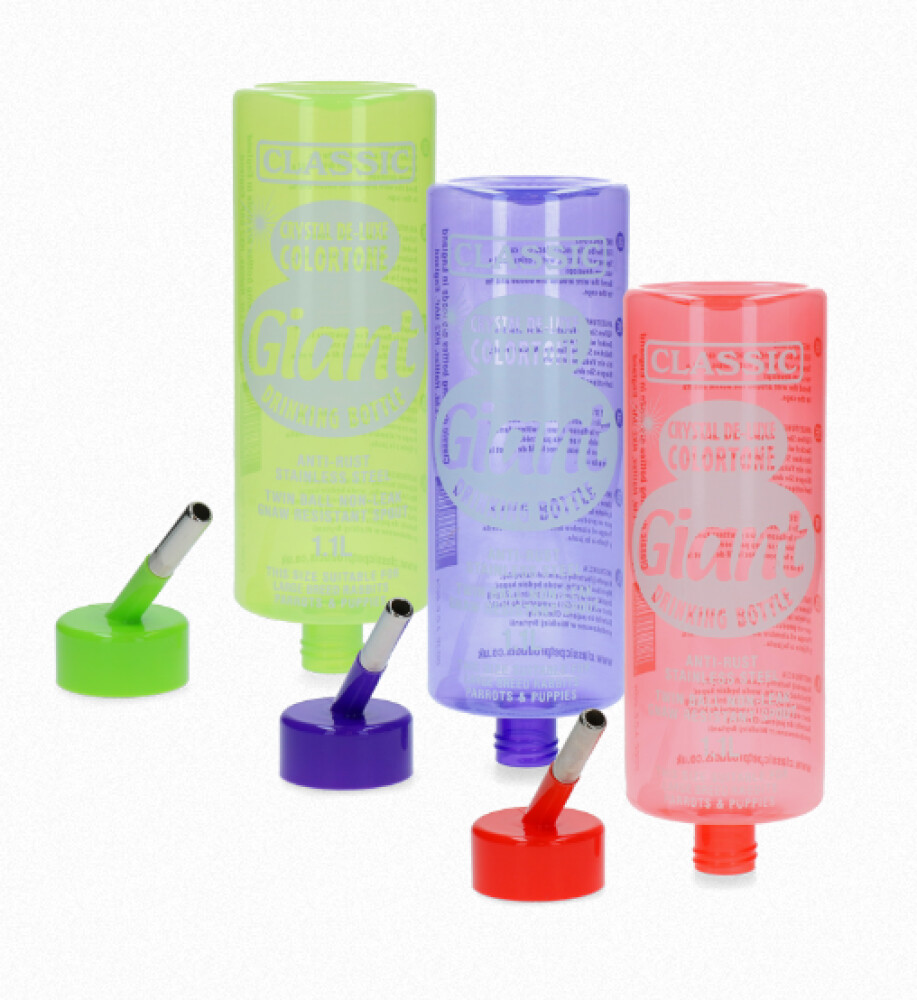 Vannflaske Gnager 1.1L Div farger