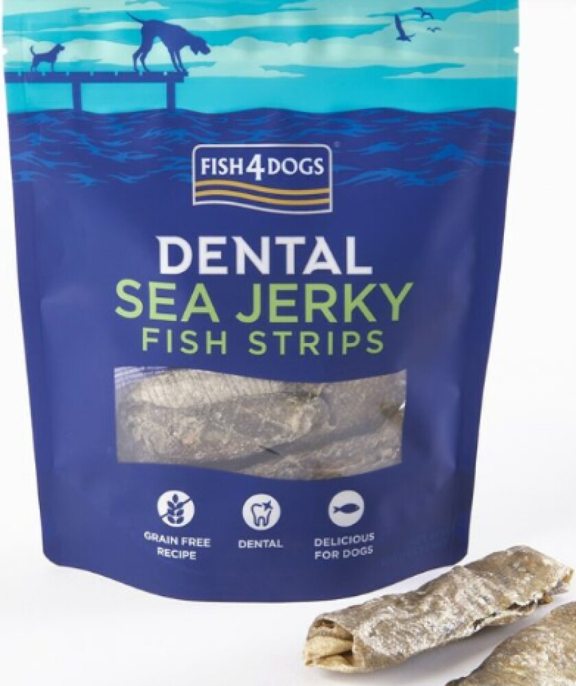 Fish4dogs sea jerky fish strips 500gr