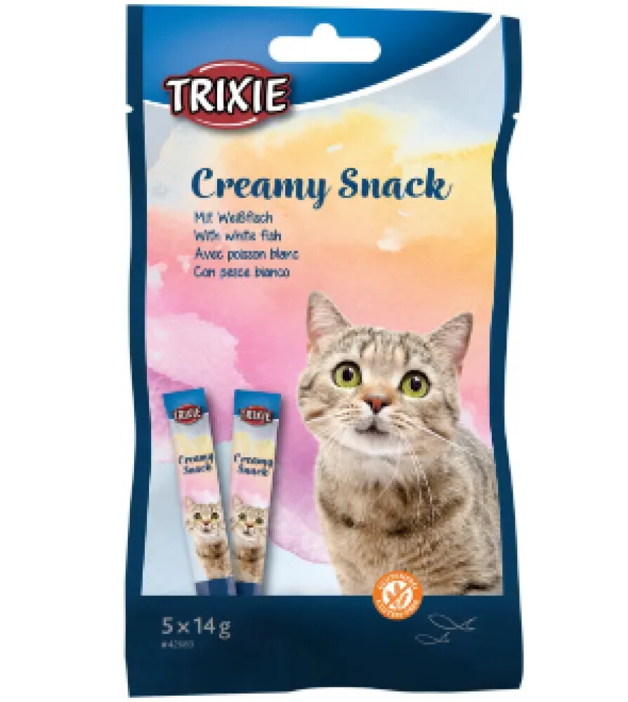 Creamy Snack M/Tunfisk & Hvit fisk 5stk 14g