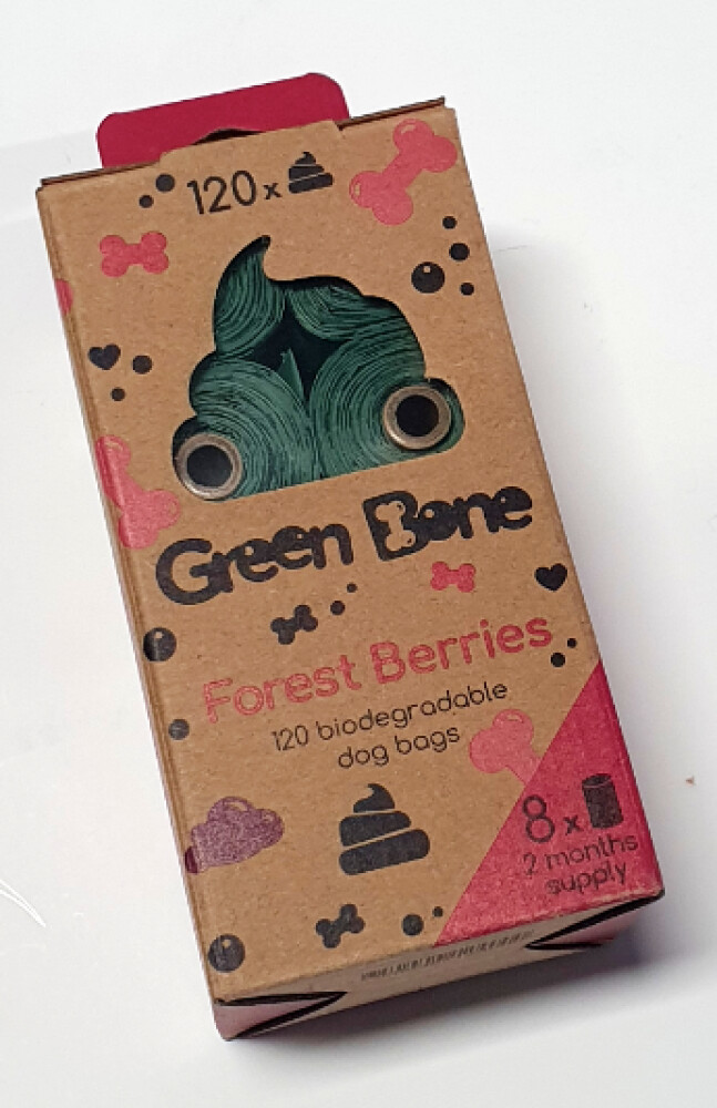 Green Bone Forest Berries 120 stk 8 ruller