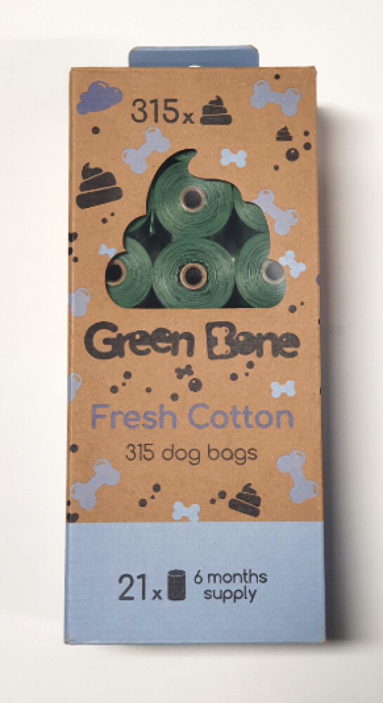 Green Bone Fresh Cotton 315 stk 21 ruller