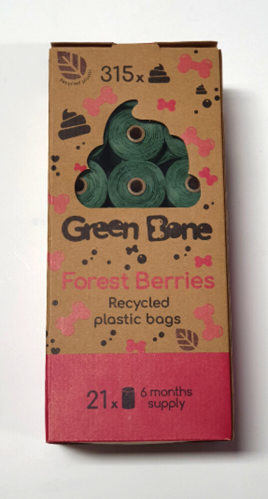 Green Bone Forest Berries 315 stk 21 ruller