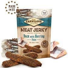 Carnilove Meat Jerky Duck/herring 100gr