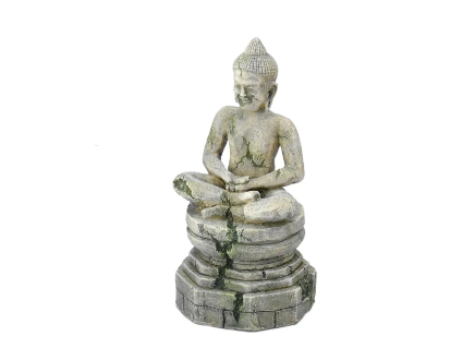 Akv. Pynt Bayon Buddha 9x8,5x17,5cm