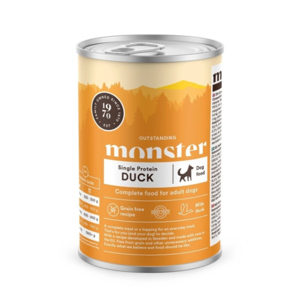 Monster Single protein Duck 400gr
