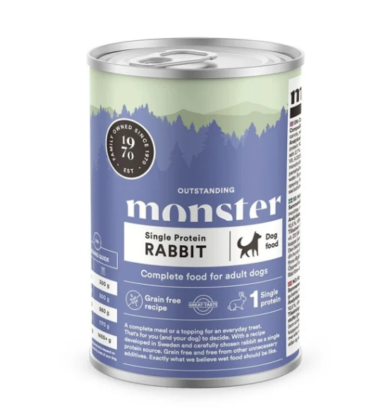 Monster Single protein Rabbit 400gr