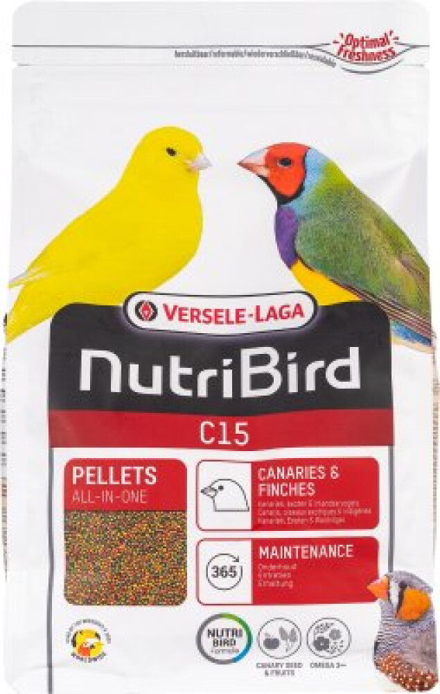 NUTRIBIRD C15 KANARIE & FINK 1KG