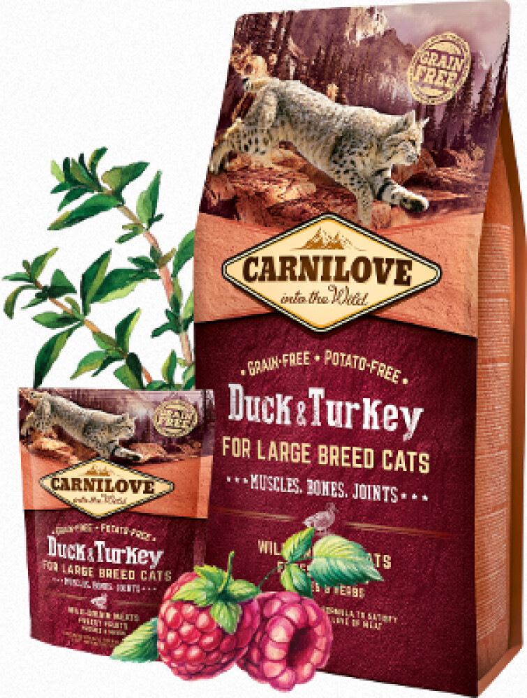 Carnilove Adult Large Cat Duck & Turkey