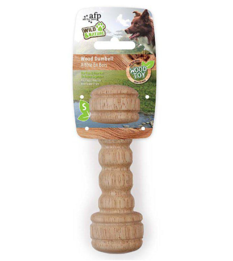 Wild & Nature Wood Dumbell