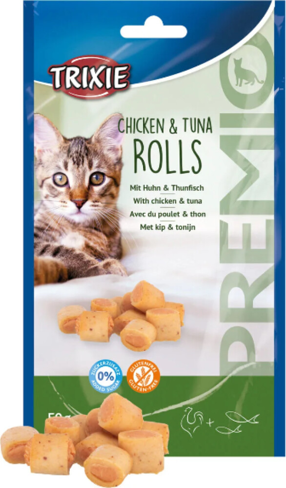 Chicken & Tuna Rolls M/Tunfisk & Kylling 50g