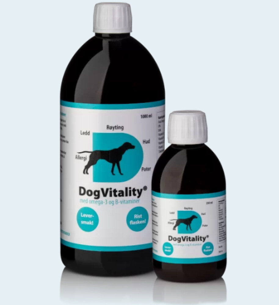 DogVitality® med omega-3 og B-vitaminer