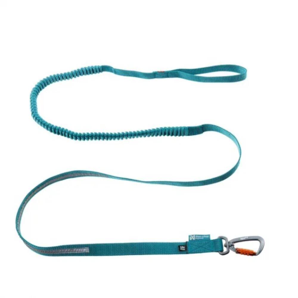 Non-Stop Touring Bungee leash 2,8m x 23mm Teal