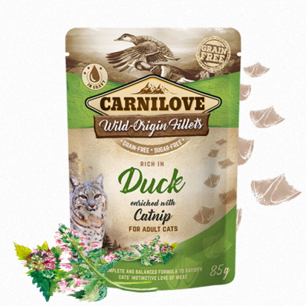 Carnilove Cat Adult Duck & Catnip 85g