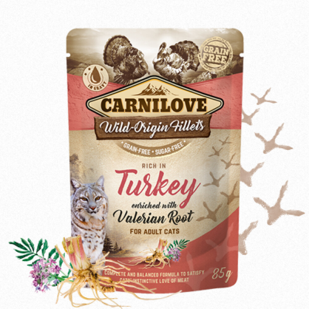 Carnilove Adult Turkey & Valerian Root, 85g