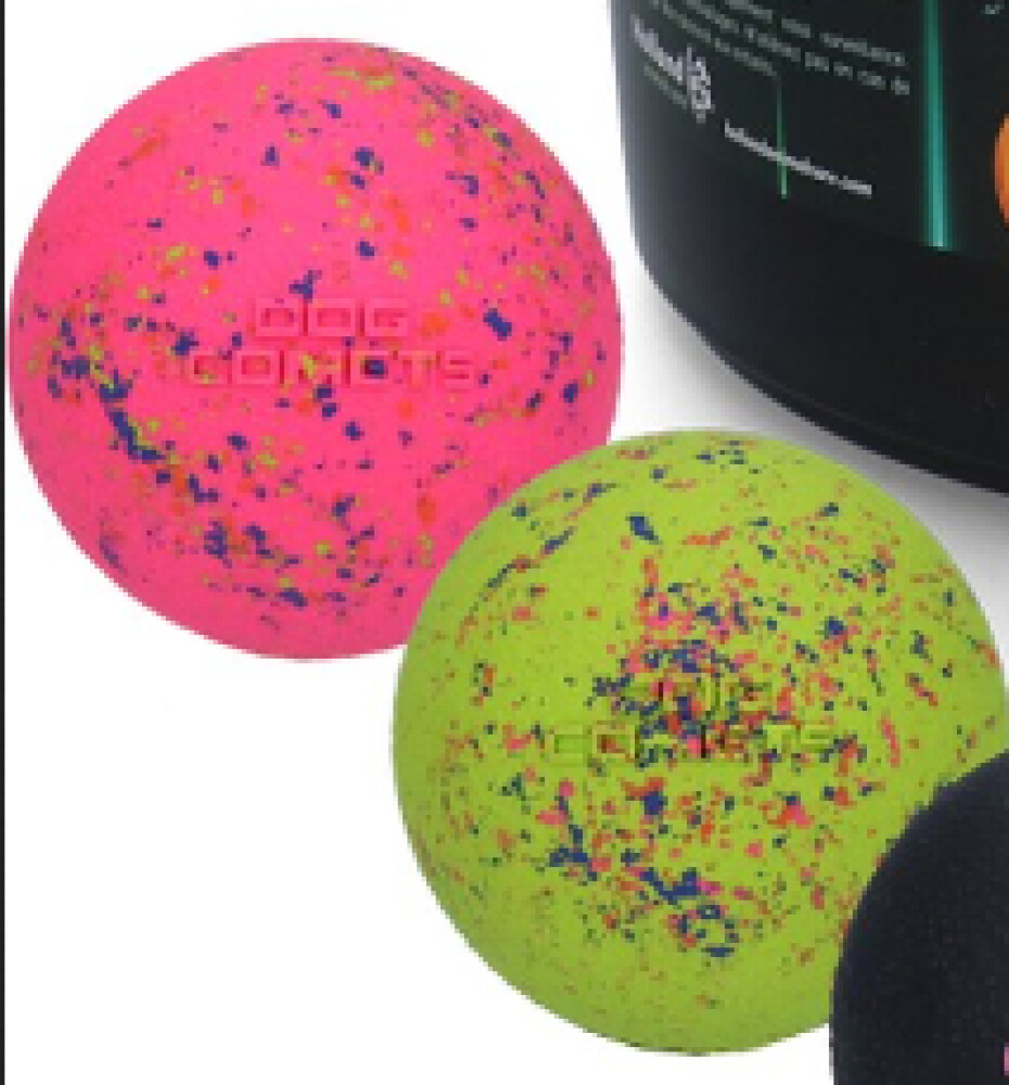 Dog Comets Ball Stardust M 2-pack