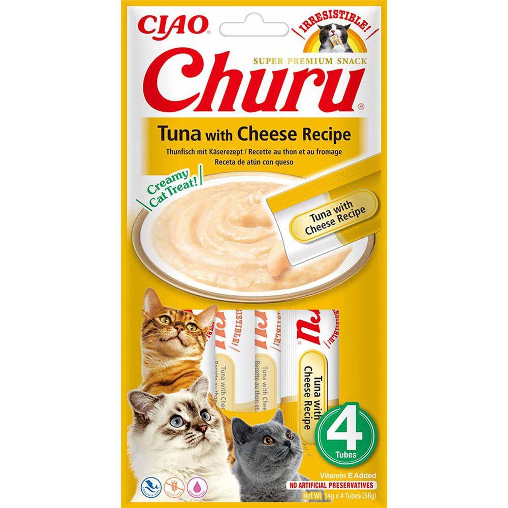 Churu Cat Tuna Withcheese 4st