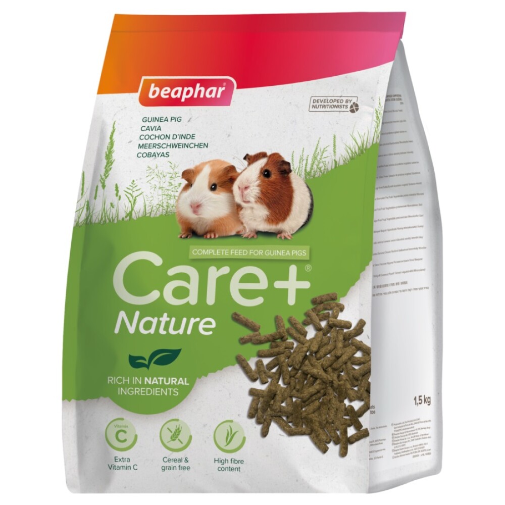 Care+ Nature Premium Fôr Marsvin 1,5kg