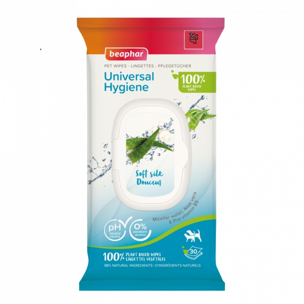 Beaphar Våtservietter Universal 30pk