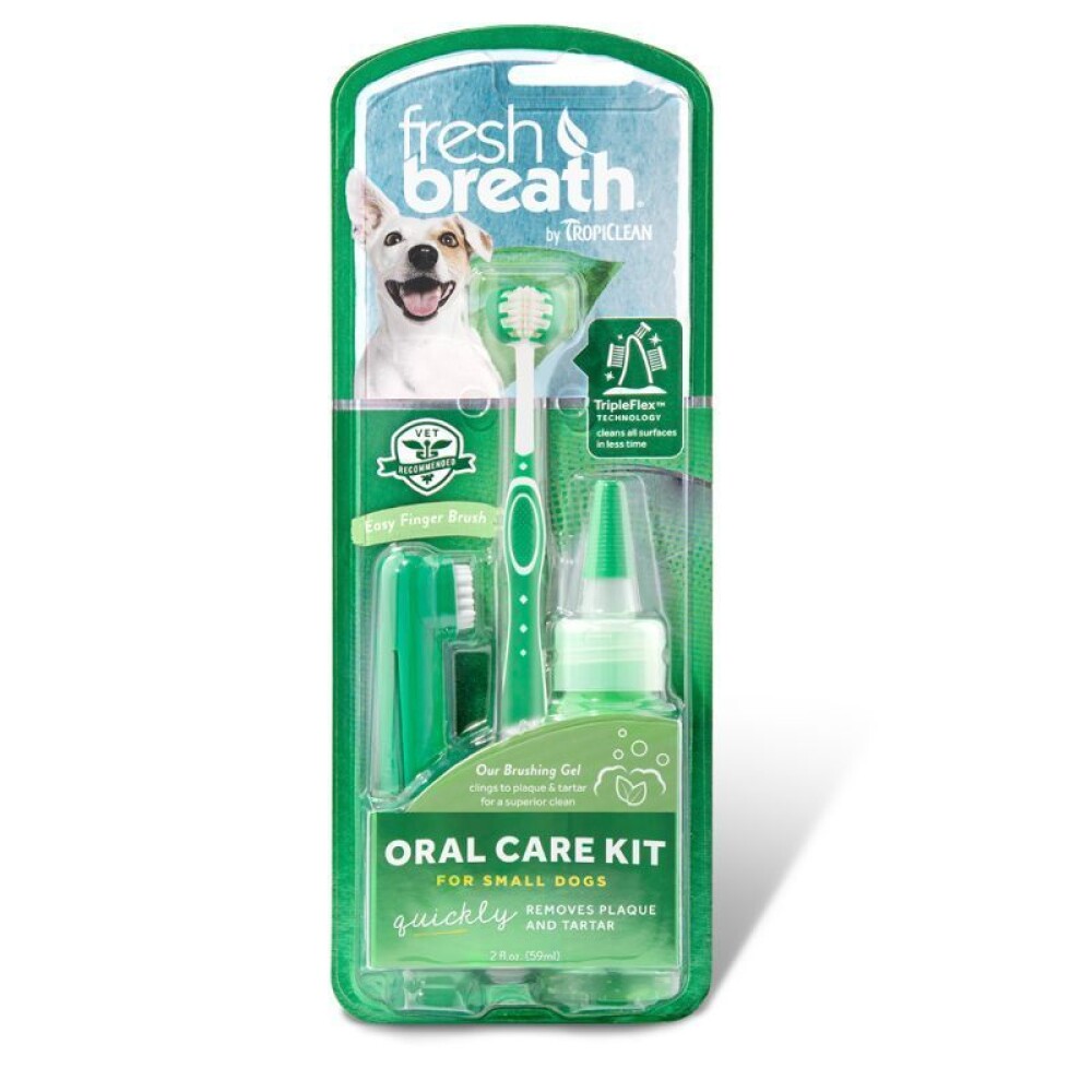 Tropiclean Oral Care Kit for Dogs