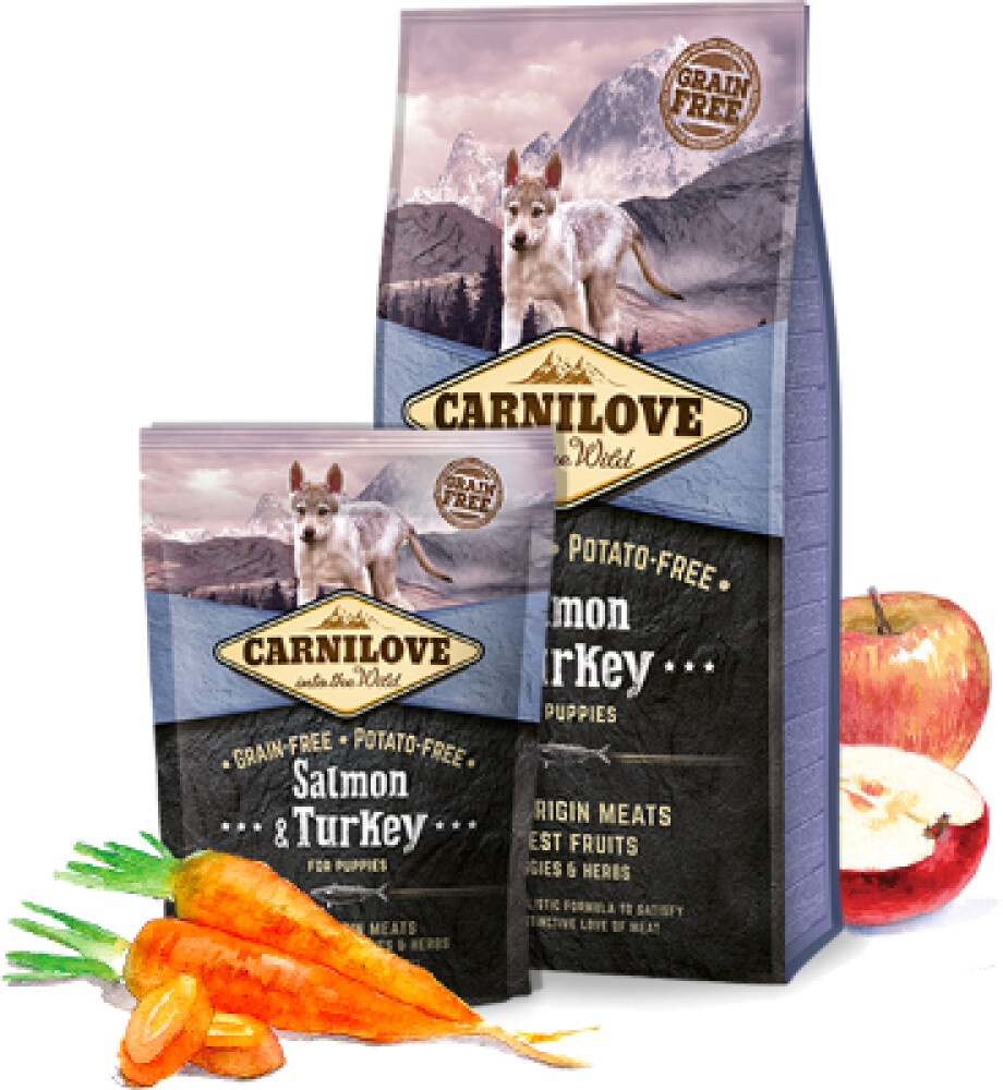 Carnilove Salmon & Turkey Puppy 1,5kg