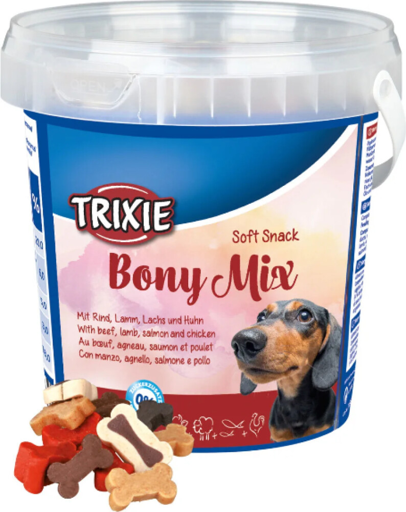 Bony Mix M/Biff, Lam, Laks og Kylling 500g