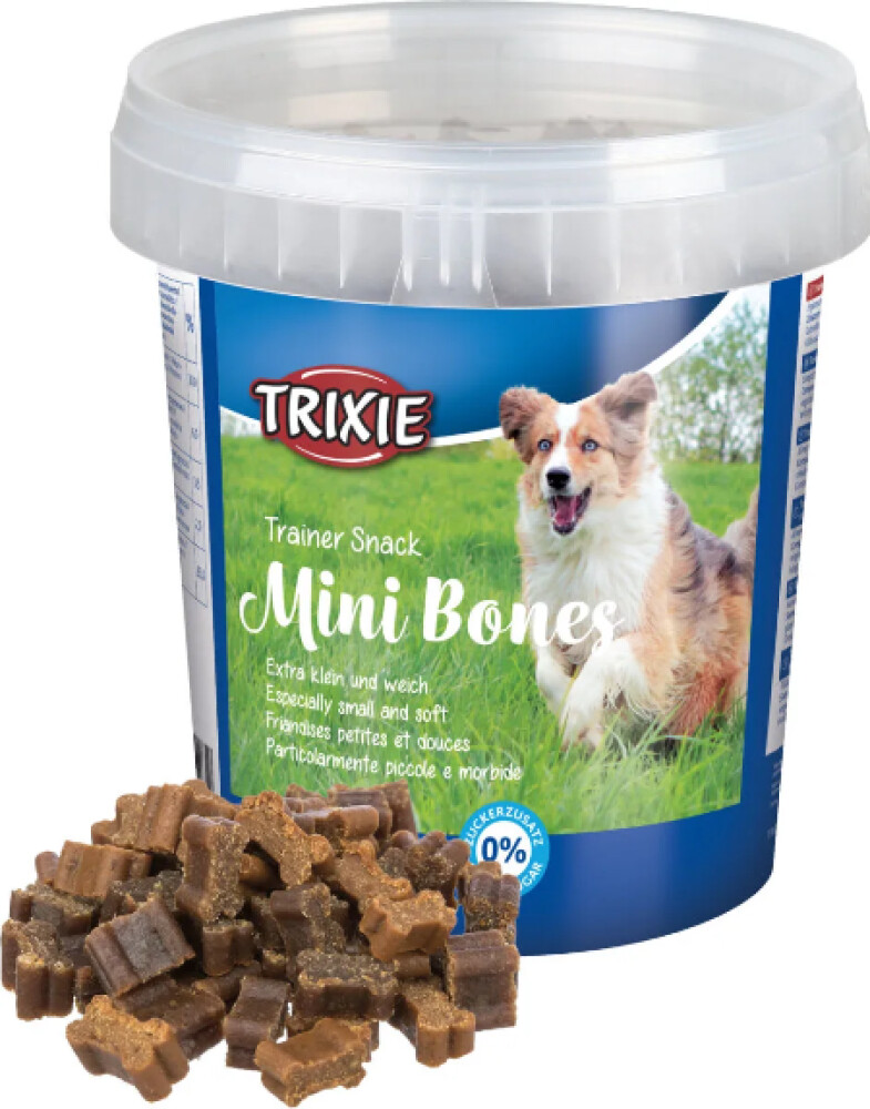 Trainer Snack Mini Bones M/Biff, Lam og Fugl 500g