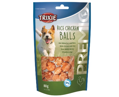 Trixie Rice Chicken Balls 80g