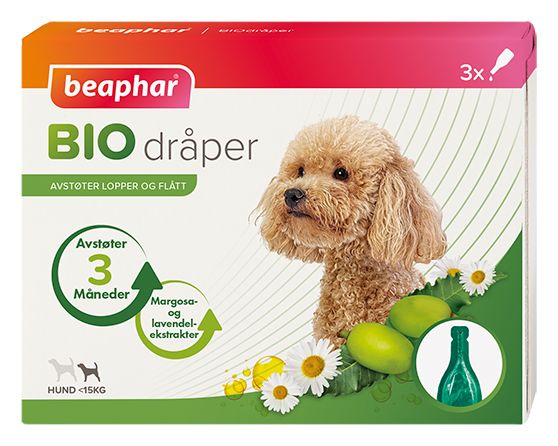 Beaphar biodråper liten hund <15kg